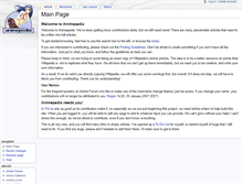 Tablet Screenshot of animepedia.com